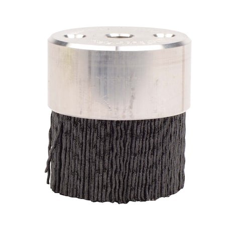 Weiler Burr-Rx 2" Maximum Density Miniature Disc Brush .055/80CG Crimped Fill 85733